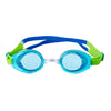 Schwimmbrille Little Ripper Aqua-Grün Tönung-Blaue Linsen Zoggs 461417AQGNTBL