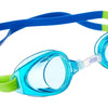 Schwimmbrille Little Ripper Aqua-Grün Tönung-Blaue Linsen Zoggs 461417AQGNTBL