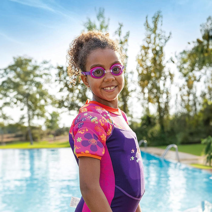 Schwimmbrille Little Ripper Kids Pink-Lila Tönung-Lila Linsen Zoggs 461417PKPUTPU