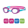Schwimmbrille Little Ripper Kids Pink-Türkis Zoggs 461417PKTQCLR