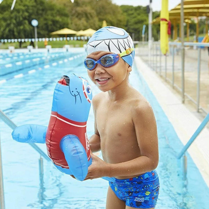 Schwimmbrille Little Sonic Air Kids Blau-Grün Tönung-Blaue Linsen Zoggs 461418BLGNTBL