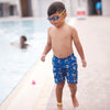 Schwimmbrille Little Sonic Air Kids Blau-Grün Tönung-Blaue Linsen Zoggs 461418BLGNTBL