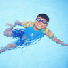 Schwimmbrille Little Sonic Air Kids Blau-Grün Tönung-Blaue Linsen Zoggs 461418BLGNTBL