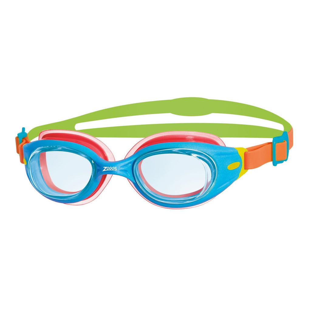 Schwimmbrille Little Sonic Air Kids Blau-Orange Tönung-Blaue Linsen Zoggs 461418BLORTBL