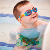 Schwimmbrille Little Sonic Air Kids Blau-Orange Tönung-Blaue Linsen Zoggs 461418BLORTBL