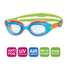 Schwimmbrille Little Sonic Air Kids Blau-Orange Tönung-Blaue Linsen Zoggs 461418BLORTBL
