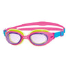 Schwimmbrille Little Sonic Air Kids Pink-Grün Tönung-Lila Linsen Zoggs 461418PKGNTPU