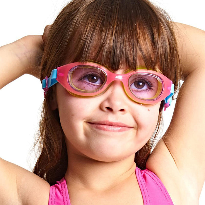 Schwimmbrille Little Sonic Air Kids Pink-Grün Tönung-Lila Linsen Zoggs 461418PKGNTPU