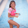 Schwimmbrille Little Sonic Air Kids Pink-Grün Tönung-Lila Linsen Zoggs 461418PKGNTPU