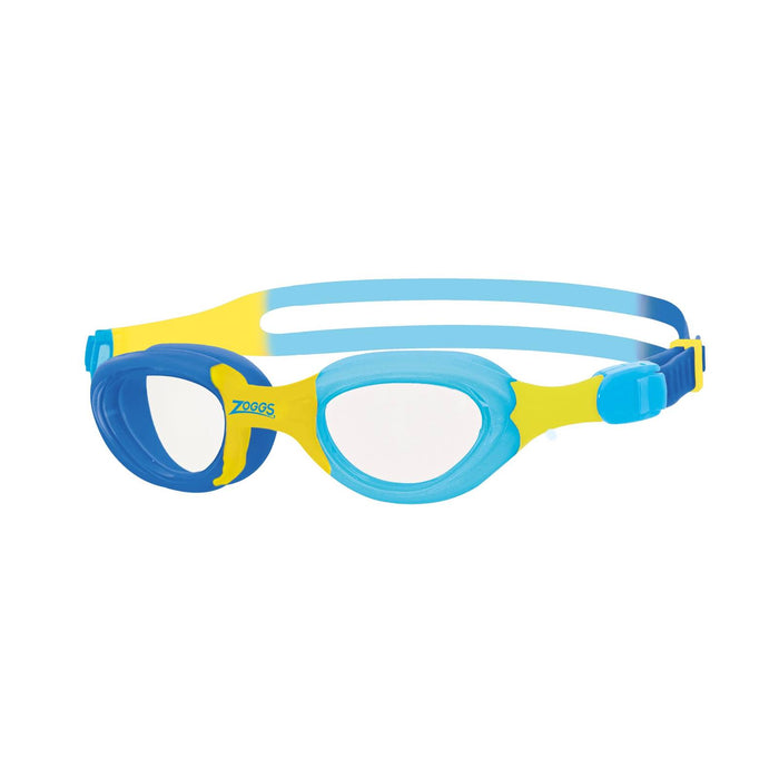 Schwimmbrille Little Super Seal Kids Blau-Gelb Zoggs 461419BLYLCLR