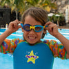 Schwimmbrille Little Super Seal Kids Blau-Gelb Zoggs 461419BLYLCLR