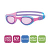 Schwimmbrille Kleine Super Robbe Kinder Pink-Lila Tönte-Pink Linsen Zoggs 461419PKPUTPK