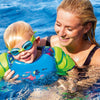 Schwimmbrille Little Twist Kids Blau-Grün Tönung-Blaue Linsen Zoggs 461421BLGNTBL