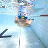 Schwimmbrille Little Twist Kids Blau-Grün Tönung-Blaue Linsen Zoggs 461421BLGNTBL