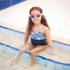 Schwimmbrille Little Twist Kids Pink Tönung-Blaue Linsen Zoggs 461421PKPKTBL