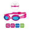 Schwimmbrille Little Twist Kids Pink Tönung-Blaue Linsen Zoggs 461421PKPKTBL