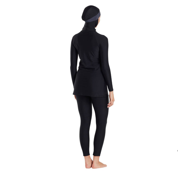 Meelup Modesty Badeanzug Damen Schwarz Größe 32-XS Zoggs 462163BKGY32