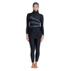 Meelup Modesty Badeanzug Damen Schwarz Größe 40-XL Zoggs 462163BKGY40
