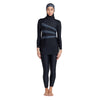 Meelup Modesty Badeanzug Damen Schwarz Größe 46-4XL Zoggs 462163BKGY46