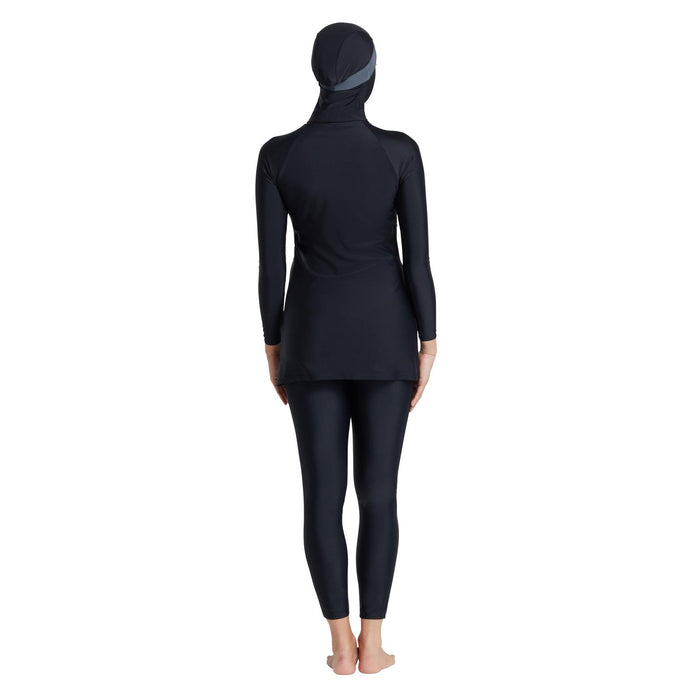 Meelup Modesty Badeanzug Damen Schwarz Größe 46-4XL Zoggs 462163BKGY46