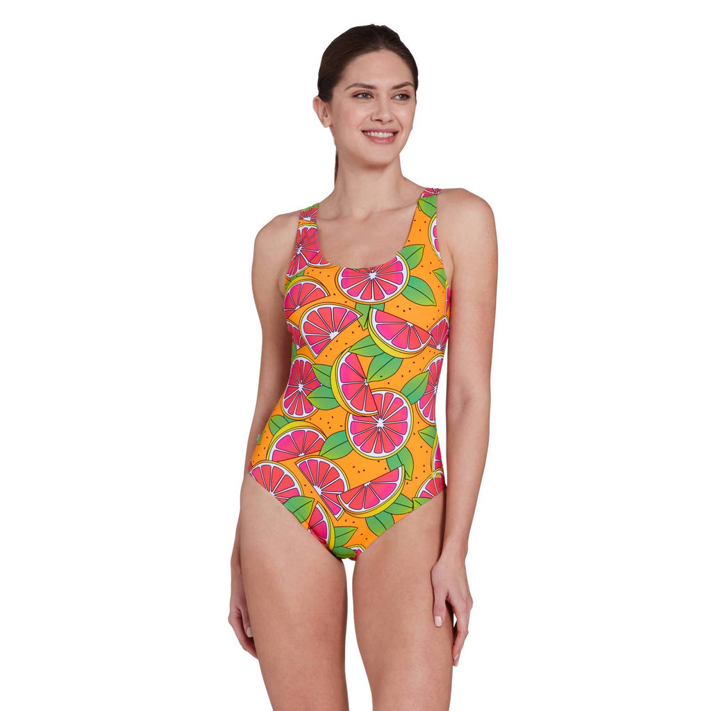 Einteiler Badeanzug Ecofeel Scoopback Zesti Größe 36 Zoggs 462376ZEST36