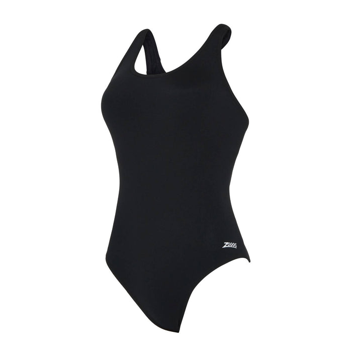 Einteiliger Badeanzug Cottesloe Powerback Frauen Schwarz Größe 36-M Zoggs 462510BK36