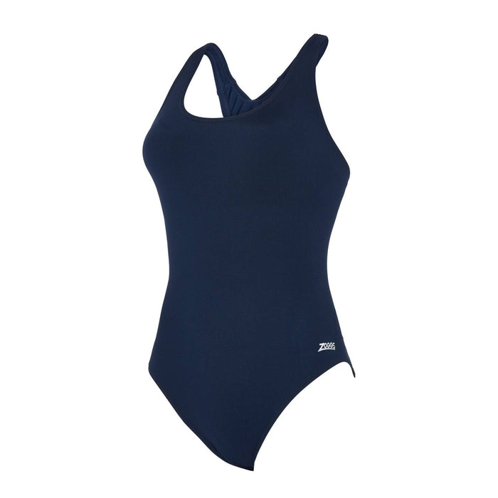 Einteiliger Badeanzug Cottesloe Powerback Frauen Marineblau Größe 40-XL Zoggs 462510NV40