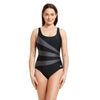 Einteiliger Badeanzug Sandon Scoopback Damen Schwarz Größe 32-XS Zoggs 462553BK32