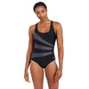 Einteiliger Badeanzug Sandon Scoopback Damen Schwarz Größe 34-S Zoggs 462553BK34