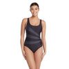 Einteiliger Badeanzug Sandon Scoopback Damen Schwarz Größe 36-M Zoggs 462553BK36