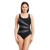 Einteiliger Badeanzug Sandon Scoopback Damen Schwarz Größe 46-4XL Zoggs 462553BK46