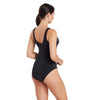 Ein Stück Badeanzug Sandon Scoopback Frauen Schwarz Größe 48-5XL Zoggs 462553BK48