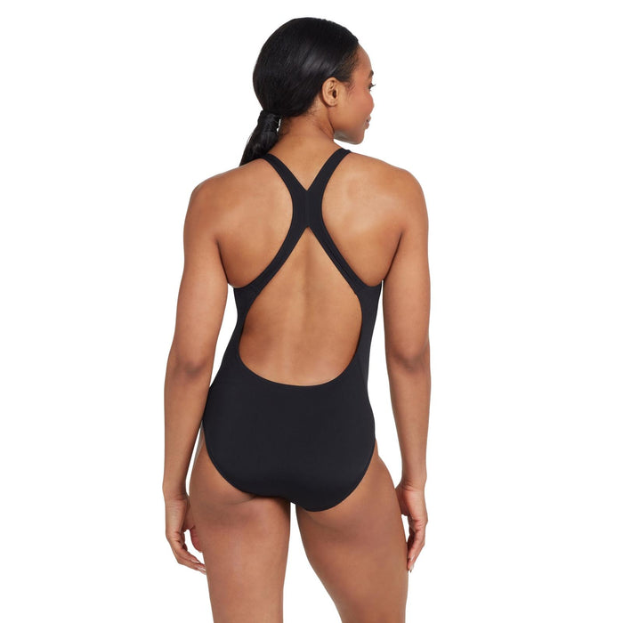 Einteiliger Badeanzug Cottesloe Flyback Damen Schwarz Größe 42-XXL Zoggs 462558BK42