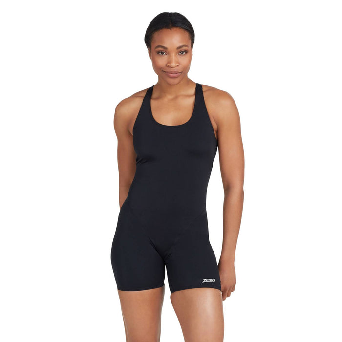 Einteiliger Cottesloe Legsuit Frauen Schwarz Größe 36-M Zoggs 462561BK36