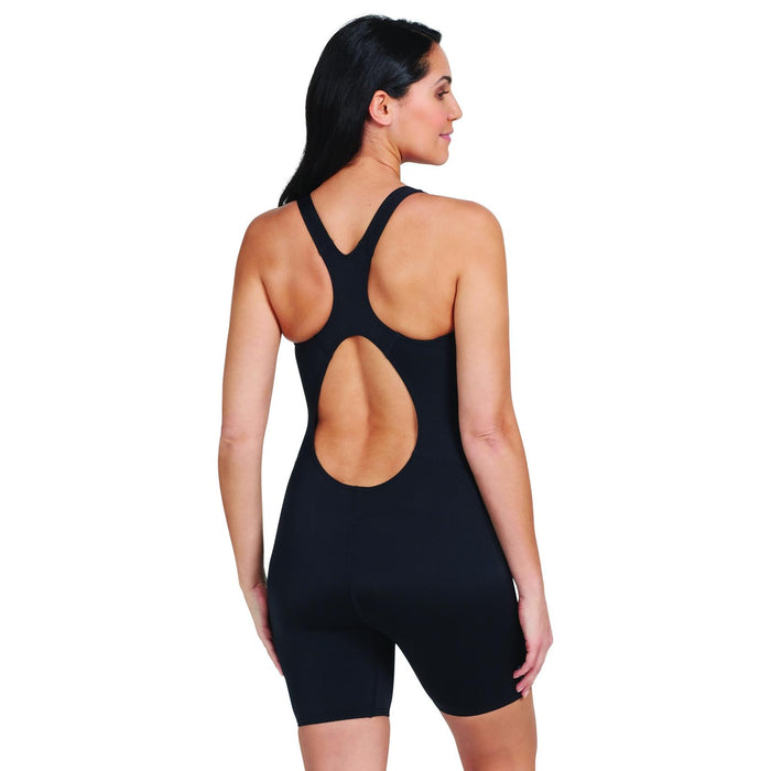 Einteiler Cottesloe Beine Anzug Damen Schwarz Größe 44-XXXL Zoggs 462561BK44