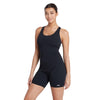 Einteiler Cottesloe Beine Anzug Damen Schwarz Größe 44-XXXL Zoggs 462561BK44