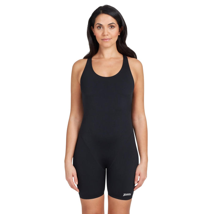 Einteiler Cottesloe Beine Anzug Damen Schwarz Größe 44-XXXL Zoggs 462561BK44