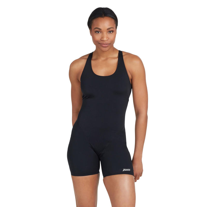 Einteiler Cottesloe Beine Anzug Damen Schwarz Größe 44-XXXL Zoggs 462561BK44