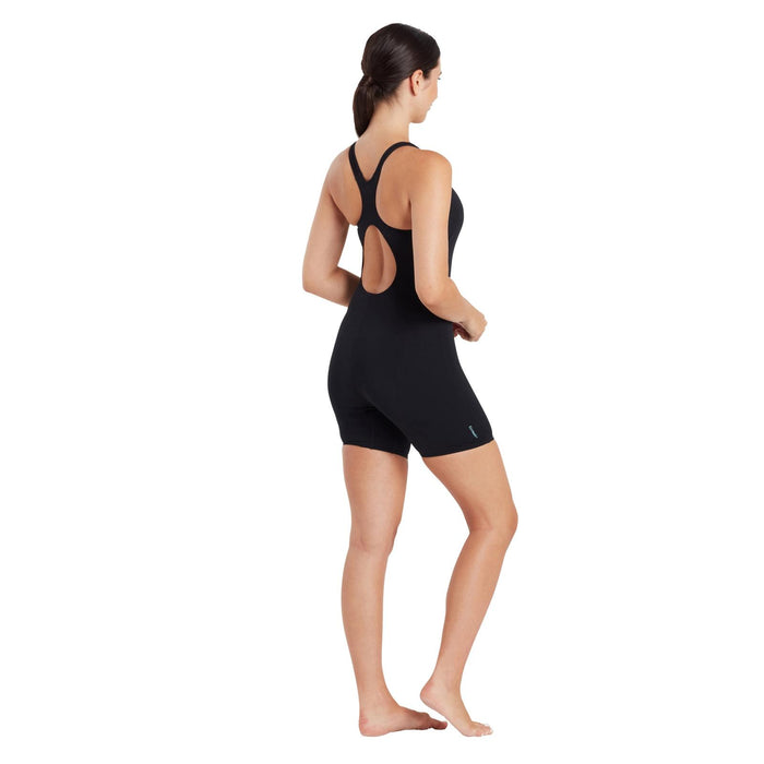 Einteiler Cottesloe Beine Anzug Damen Schwarz Größe 44-XXXL Zoggs 462561BK44