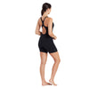 Einteiler Cottesloe Beine Anzug Damen Schwarz Größe 44-XXXL Zoggs 462561BK44