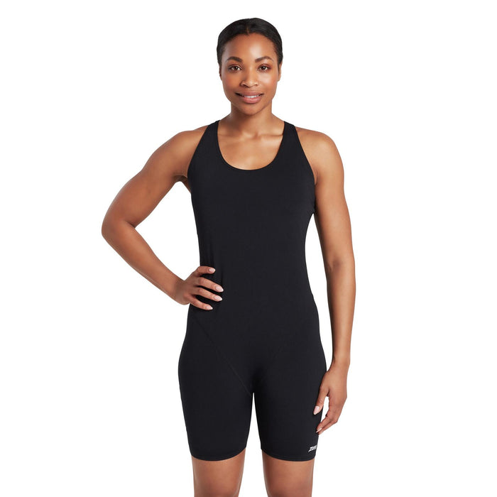 Einteiler Cottesloe Beine Anzug Damen Schwarz Größe 44-XXXL Zoggs 462561BK44