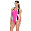 Einteiliger Badeanzug Toronto Flyback Magenta-Schwarz Größe 32-XS Zoggs 462579MGBK32