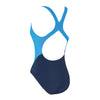 Einteiliger Badeanzug Toronto Flyback Marine-Blau-Hellblau Größe 40-XL Zoggs 462579NVLB40
