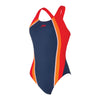 Einteiliger Badeanzug Toronto Flyback Marine-Rot Größe 46-4XL Zoggs 462579NVRD46