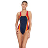 Einteiliger Badeanzug Toronto Flyback Marine-Rot Größe 50-6XL Zoggs 462579NVRD50