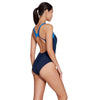 Badeanzug Tokyo Iceback Marineblau-Hellblau Größe 38-L Zoggs 462580NVLB38