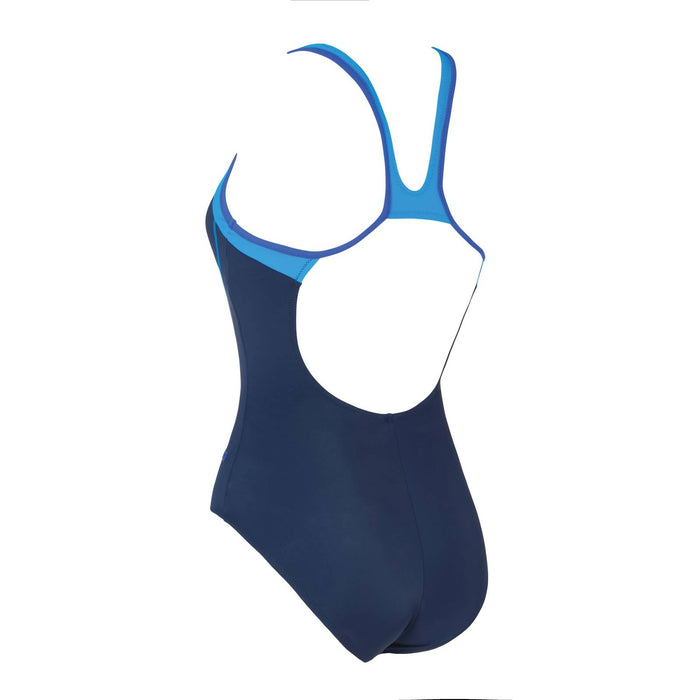 Badeanzug Tokyo Iceback Marineblau-Hellblau Größe 42-XXL Zoggs 462580NVLB42