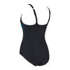 Badeanzug Sydney U Schwarz-Grau Größe 38-L Zoggs 462581BKGY38