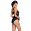 Badeanzug Sydney U Schwarz-Grau Größe 42-XXL Zoggs 462581BKGY42
