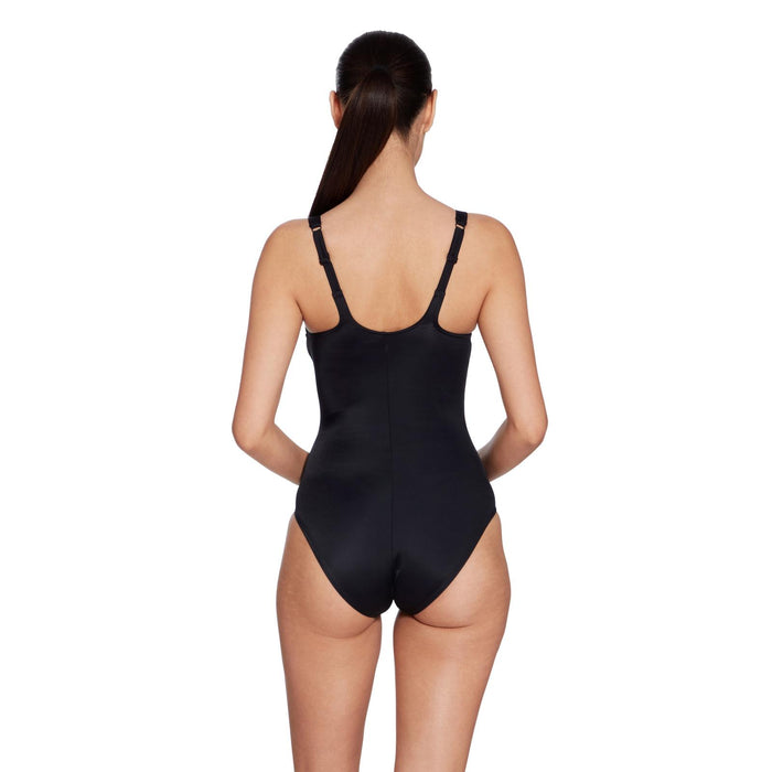 Badeanzug Sydney U Schwarz-Grau Größe 44-XXXL Zoggs 462581BKGY44